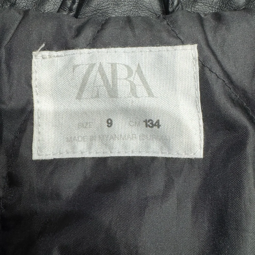 Zara Kids Black Biker Jacket - Picture 2 of 11